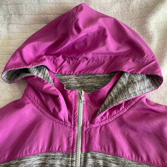 SOLD - Gray PINK Light Hoodie - Picture 3 of 6